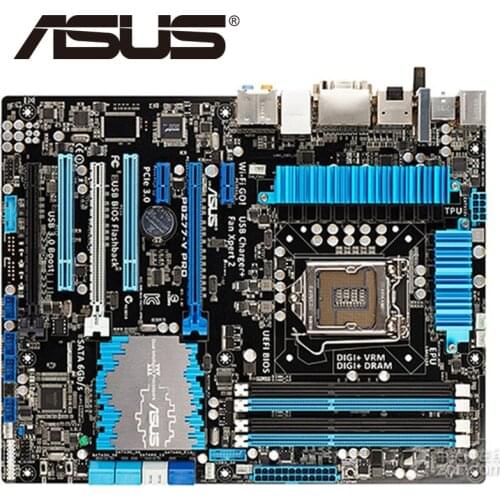 Asus P8Z77-V Pro Desktop Motherboard Z77 Socket LGA 1155 i3 i5 i7 DDR3 32G ATX UEFI BIOS Original Used Mainboard On Sale