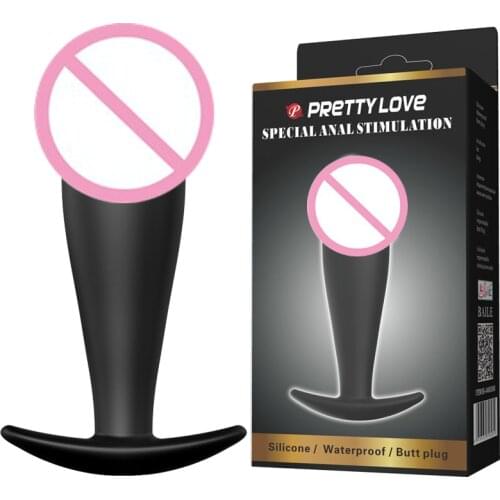 Pretty Love Silicone Anal Dildo Prostate Massage Butt Plug Sex Toy Dildo Sex Toys Erotic Toys for Men Woman Gay