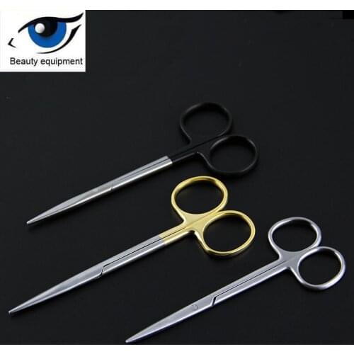 Cosmetic tools Nasal plastic blunt-tipped scissors Nasal dissection surgery Round-end scissors