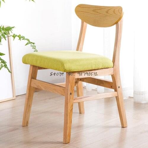 Dining chair backrest modern minimalist household horn chair makeup chair small stool desk chair computer chair leisure chair