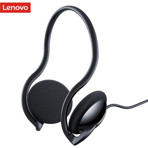 Lenovo P510+ Wired Neckband Headphones 3.5 Mm Noise Cancelling Hi-Fi Stereo Sound Gaming Headset For PC Desktop Computer