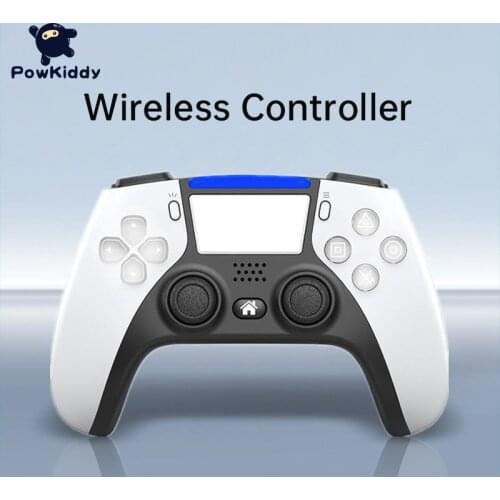 POWKIDDY Gamepad Joystick PS4 Wireless Fit For Controller PlayStation 4Pro/Slim/PC/iPad/Tablet/Steam/DualShock PS4 Gamepad