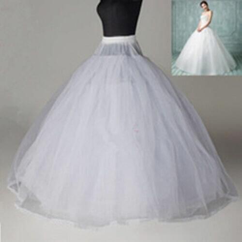 Romantic New Design Hooples Crinoline Petticoat ball gown wedding Dress Underskirt