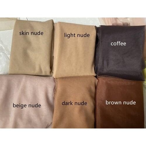 Skin nude dark tan nude light nude color 160cm wide 5meters/lot mesh net fabric for mosquito net ball gown petticoat tutu skirt