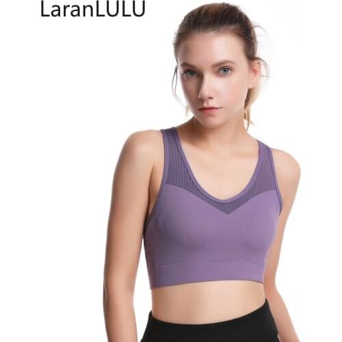 Sports Bra Push Up Vest Underwear Plus Size Yoga Tank Crop Top High Elastic Athletic Running Gym Bra Shockproof Shirt Fitness