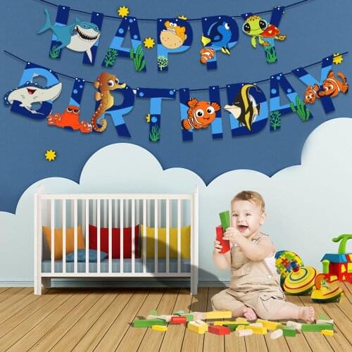 Space Party Astronaut Balloons Rocket Foil Balloons Galaxy Shark Marine Theme Party Boy Kids Birthday Decor Favors Helium Decor