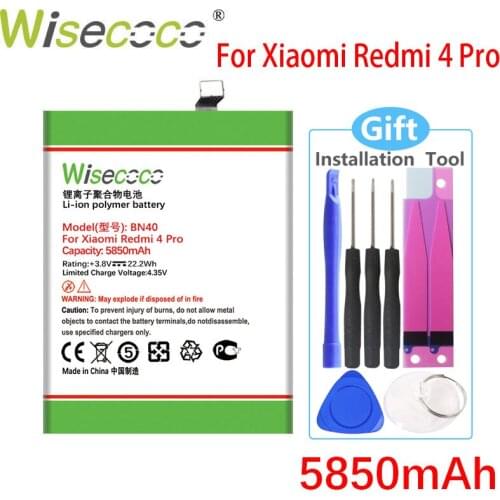 Wisecoco Xiaomi Redmi 4 Prime Batteries China