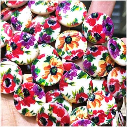 20pcs shell beads round shapes new designs of mother of pearl size 20mm for bracelets making accessories many designs choiced