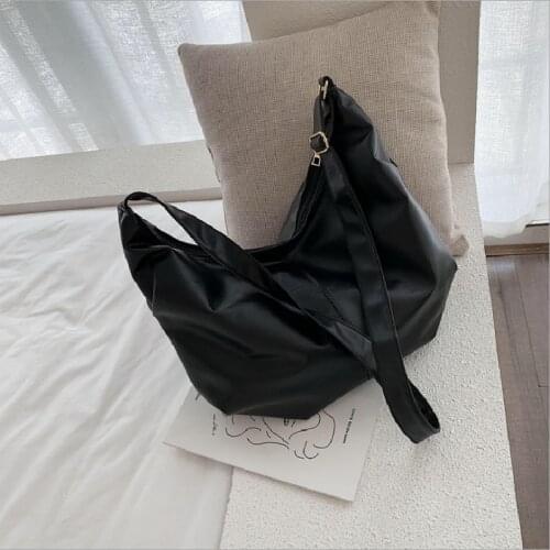 2021 Crossbody Bags Soft PU Leather Large Capacity Waist Bag Casual Solid Color Messenger Bags Сумка Женская Сумки Для Женщин