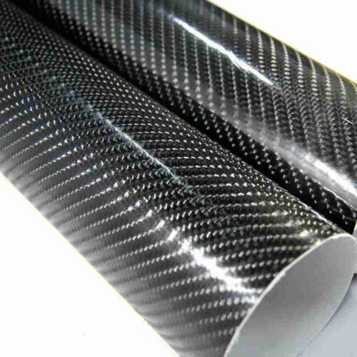 7d Matte Black Carbon Fiber Vinyl Wrap Sticker Waterproof Car Decal Film Air Release for Armrest Dashboard Car Exterior Parts