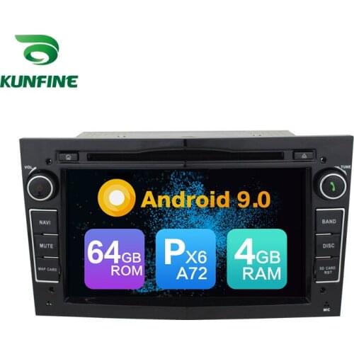 Android 9.0 Core PX6 A72 Ram 4G Rom 64G Car DVD GPS Multimedia Player Car Stereo For OPEL Astra Antara radio headunit 3G wifi