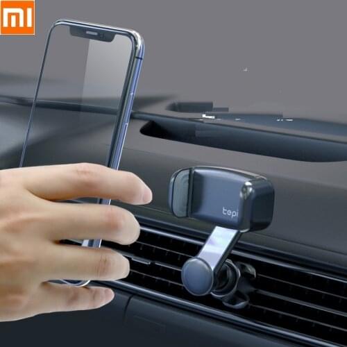 Dotidea car holder car air conditioning air outlet snap-on 360-degree rotating navigation holder for 4.2~7.2 inch mobile phones