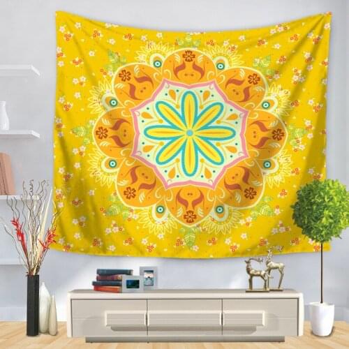 Mandala Big Tapestry Macrame Wall Cloth Tapestries Bohemian Wall Hanging Background Blanket Decoration Sleeping Pad Tapestry