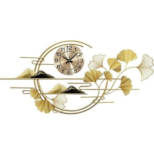Household Light Luxury Watch Wall Decoration Clock Living Room Decoration Fashion Clocks Nordic Wall Clock