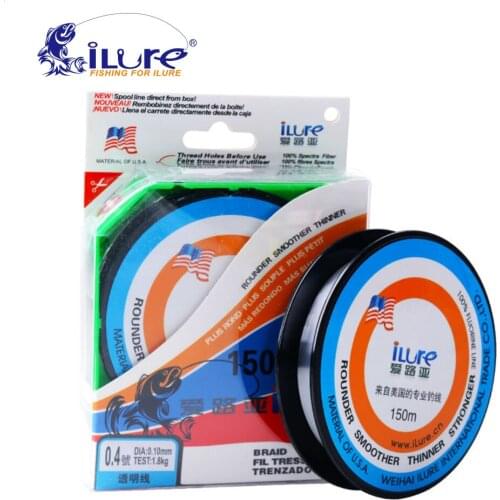ILure 150M Fluorocarbon Fishing Line Fluorocarbon Fly Floating Fishing Wire Fishing Tackle