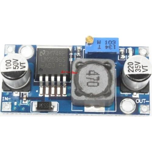 5pcs DC-DC Step Down Converter Module LM2596 DC 4.0~40 to 1.3-37V Adjustable Voltage Regulator