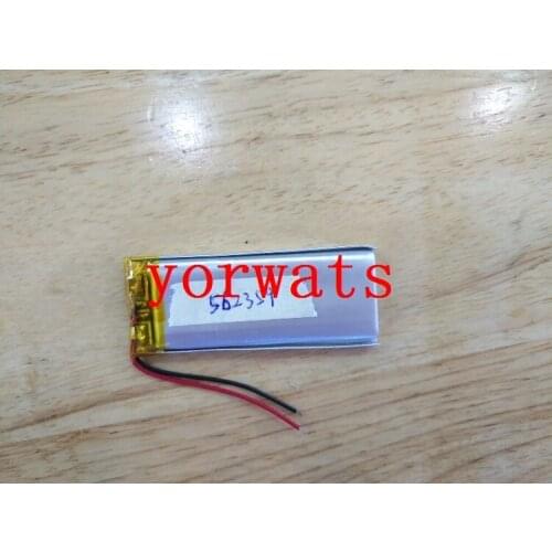 New Hot A Rechargeable Li-ion Cell 3.7V polymer lithium battery 562359 602359 direct sale MP3 Bluetooth headset smart home