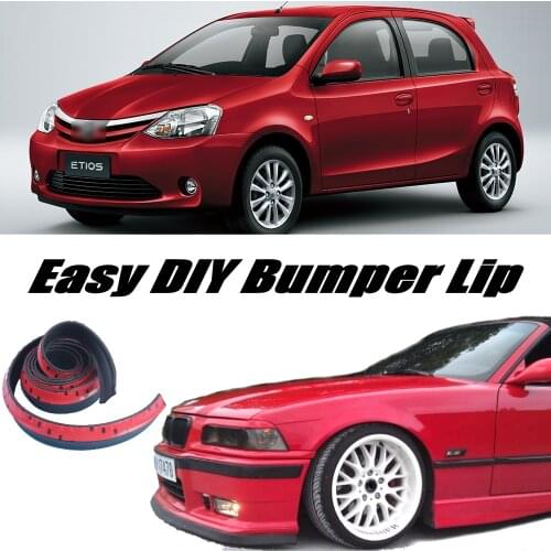 NOVOVISU For TOYOTA Etios 2010~Onwork Bumper Lip / Front Spoiler For Top Gear Fans to Car Tuning / Body Kit / Strip Skirt
