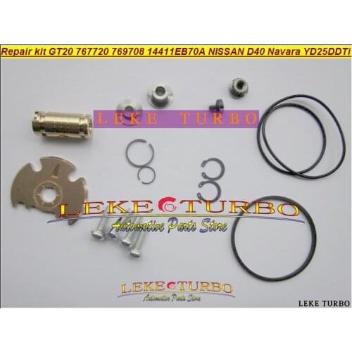 Turbo Repair Kit rebuild GT2056V 767720 767720-5004S 769708 769708-0004 For NISSAN Navara D40 Pathfinder R51 YD25 YD25DDTi 2.5L