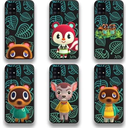 Cartoon Animals Phone Case For Samsung Galaxy A52 A21S A02S A12 A31 A81 A10 A20E A30 A40 A50 A70 A80 A71 A51 5G
