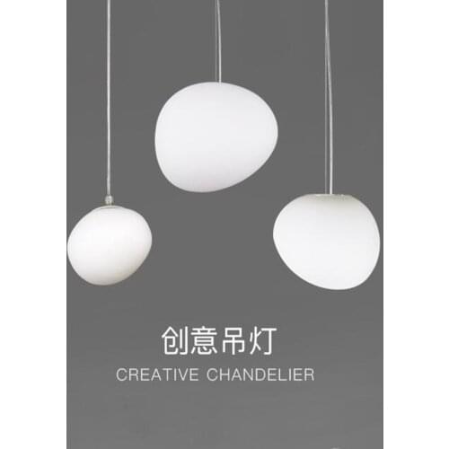 Modern Pendant Lights Italy Gregg Pendant Lamp Globe Glass Egg Hanglamp Living Dining Room Kitchen Indoor Lighting Fixture
