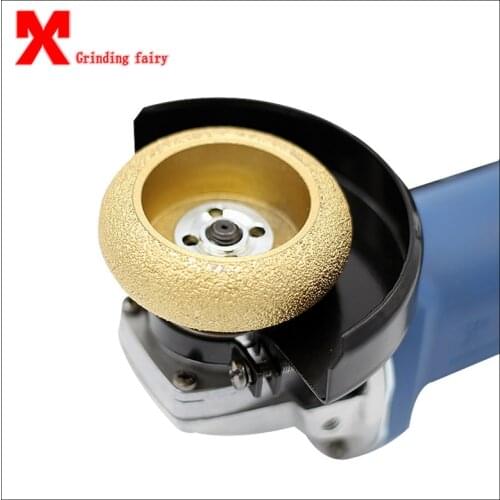 15mm*1 Diamond Roman semicircular grooved angle grinder grinding stone grinding wheel grinding head marble tablets