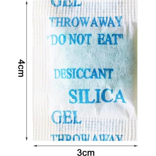 50/100Pcs Non-Toxic Silicone Desiccant Deodorant Damp Moisture Absorber Dehumidifier for Room Kitchen Clothes Food Storage