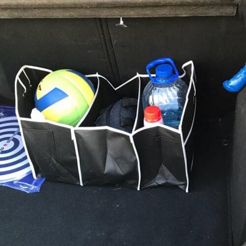 Car multi-function storage bag large capacity folding storage bag for Volkswagen POLO Tiguan Passat Golf Car accessories