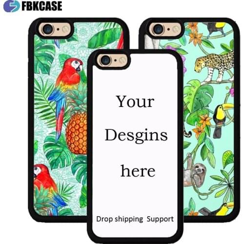 DIY image design Customize Any Picture Mobile Phone Case For Apple iPhone 5/6/7/8/6plus/7plus/8plus/X/XS/XR/XSMAX 2D TPU CASE