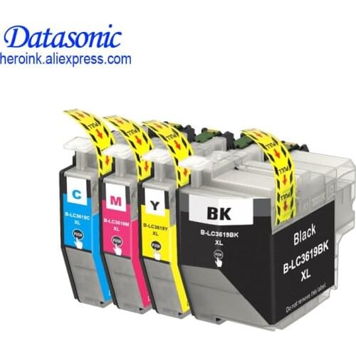 DAT 4xNew LC3617 LC3619XL Compatible Ink Cartridge For Brother MFC-J2330DW MFC-J2730DW MFC-J3530DW MFCJ-3930DW printer