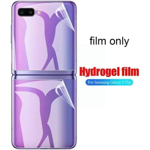 For Samsung Galaxy Z Flip 3 5G Screen Protector Hydrogel 5G Inside Phone For Galaxy Flip Screen Screen TPU Z 3 Back Film
