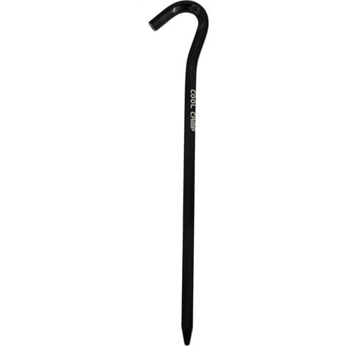 Metal Tent Stakes Camping Garden Edging Ground Hooks Pegs 7 inches Long