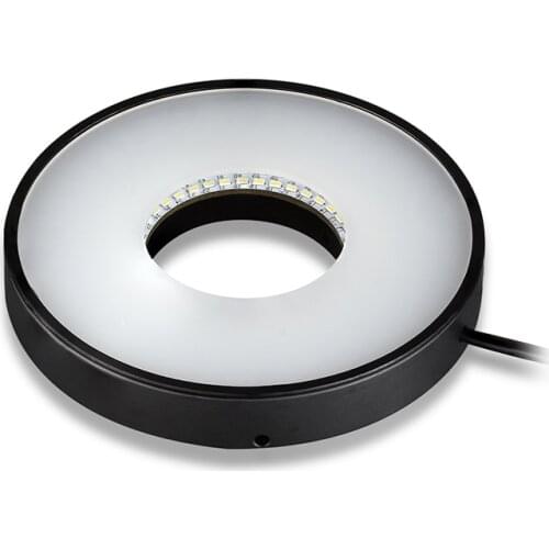 Microscope CCD high angle LED ring visual light source inner diameter 50mm outer diameter 120mm with diffuse plate