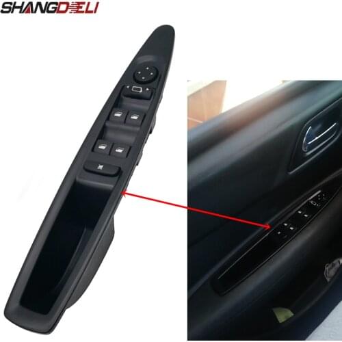 Power Window Control Switch Window Lifter Switch Button Front Left For Citroen C4 2004 2005 2006-2010