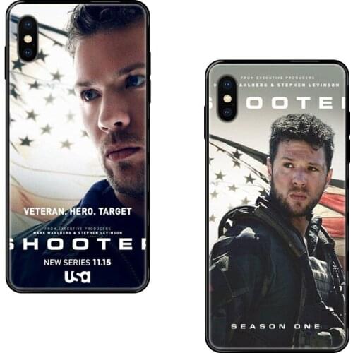 Movie Tv Show Shooter Poster Black Soft TPU Art Online Cover Case For Redmi Note 4 5 5A 6 7 8 8T 9 9S Pro Max Best Sale