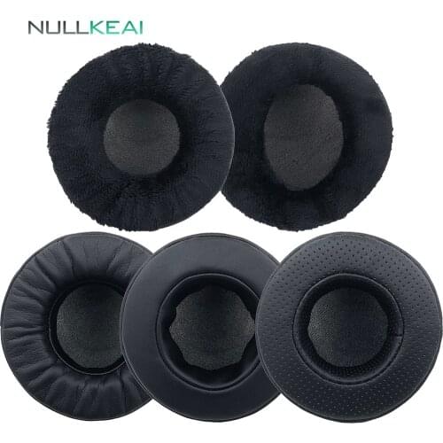 NULLKEAI Replacement Thicken Earpads For Audio-Technica ATH-AD200 AD300 AD400 AD700 AD900 Headphones Earmuff Cover Cushion Cups