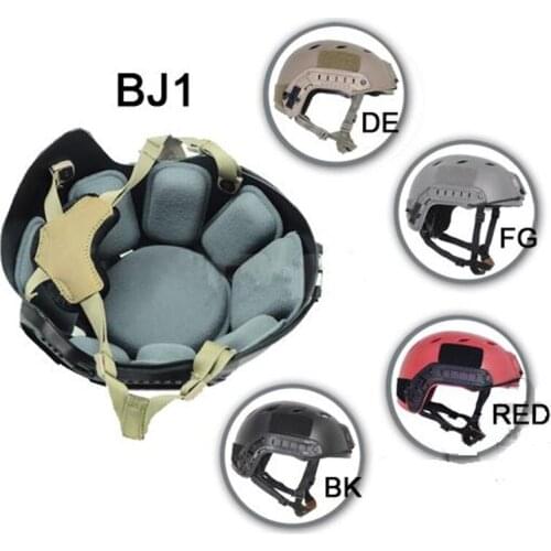 Tactical Base Jump helmet series simple version net color BKDEFGRED for cycling helmet BJ1