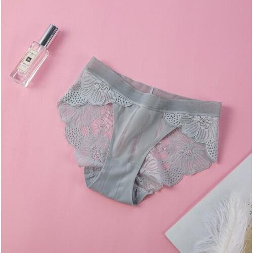 3Pcs Sexy Women‘s Panties Underwear Transparent Lace Lingerie Hollow Out Briefs Panties Female Underwear Ladies Mesh Lingerie