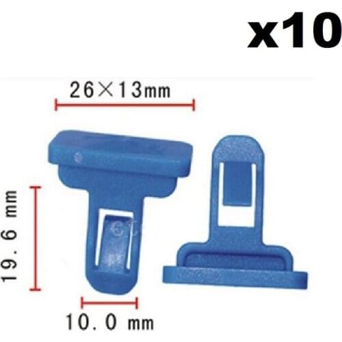 10x For Toyota / Lexus Fender Flare Bumper Clip Retainer Fastener For RAV4 Bumper buckle 75392-04010