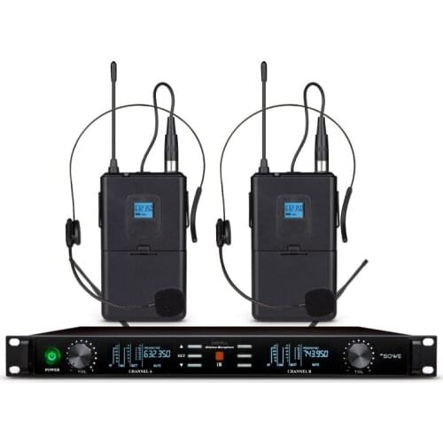 2020 Perfect sound microphone karaoke UHF wireless microphone