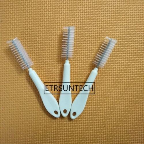 300pcs Coffee Grinder Machine Cleaning Brush Plastic Handle Brush for Barista Kitchen Slow Juicer Cleaning Brush