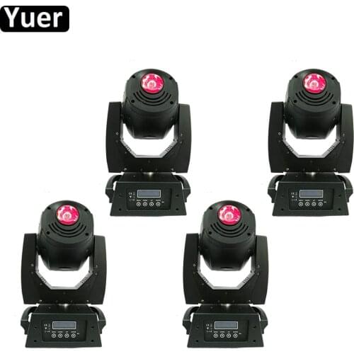4Pcs/Lot Moving Head LED Spot Stage Lighting 180W Moving Head Light DMX512 For Disco Music Party KTV Nightclub Lights Wedding