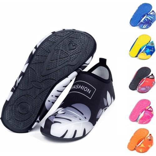 Unisex Quick-Drying Water Shoes Pool Beach Yoga Sneakers Suitable For Beach Swimming Yoga Exercise Rubber Reef Non-Slip Shoes