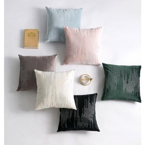 45x45cm Meteor shower Pillowcase Pink Cushion Cover Throw Pillow Case Home Sofa Bed Chair Decoration 17.72x 17.72inch