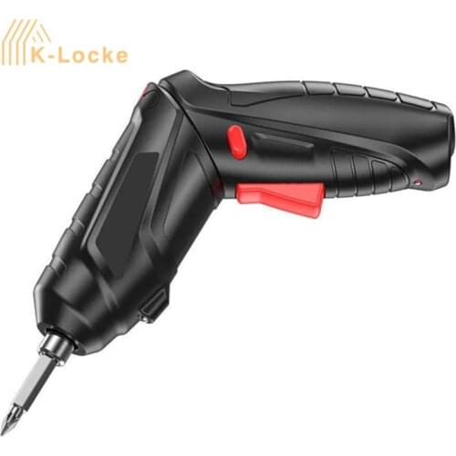 3.6V Electric Screwdriver Adjustable Angle Screw Screwing Multifunctional Hand Drill Cordless Mini With LED Light Home DIY Tools