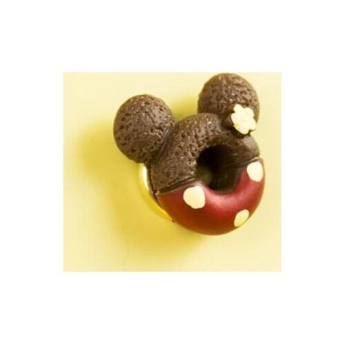 10pcs chocolate donuts Push Pins Thumb Thumbtack Board Pins Drawing Photo Wall Studs Office School Supplies