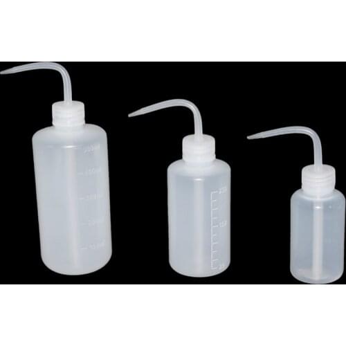 150/250/500ml Capacity Tattoo Wash Clear White Plastic Green Soap Squeeze Bottle Laboratory Measuring Bottle