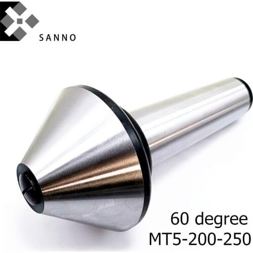 MT5-200 / 250 60 degree precisionumbrella revolving live center, duty bull nose lathe thimble cnc rotation top for lathe machine