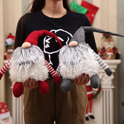 Cartoon Home Decorations Christmas Gifts Stuffed Toys Childrens Gifts Kawai No Face Doll