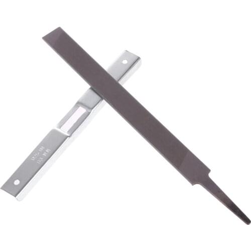 A0KF Chainsaw Lawn Mower Depth Gauge Steel Flat File Sharpening Tool Kit Guide Tester